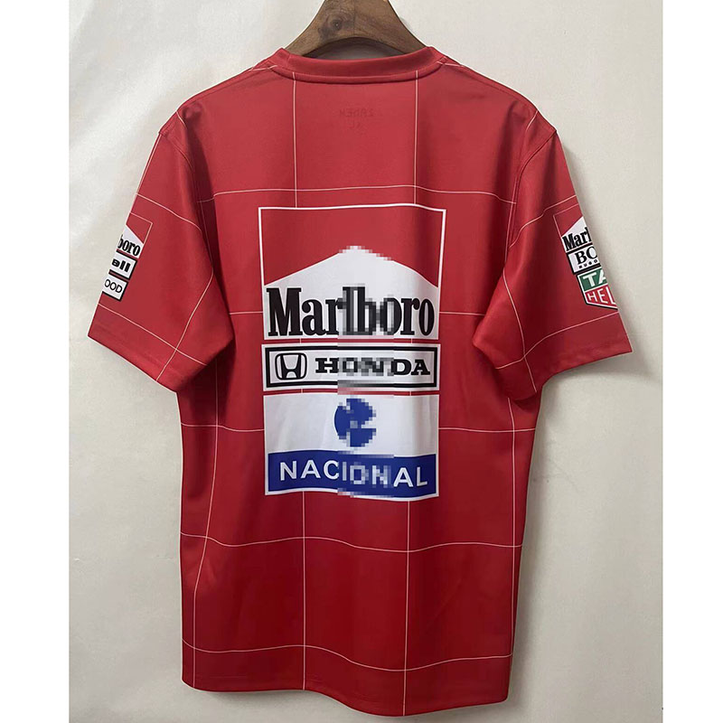 Camiseta McLaren F1 Racing Team 1991 Rojo Retro